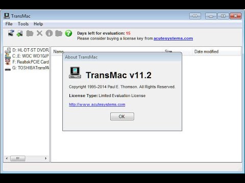 Transmac bootable usb